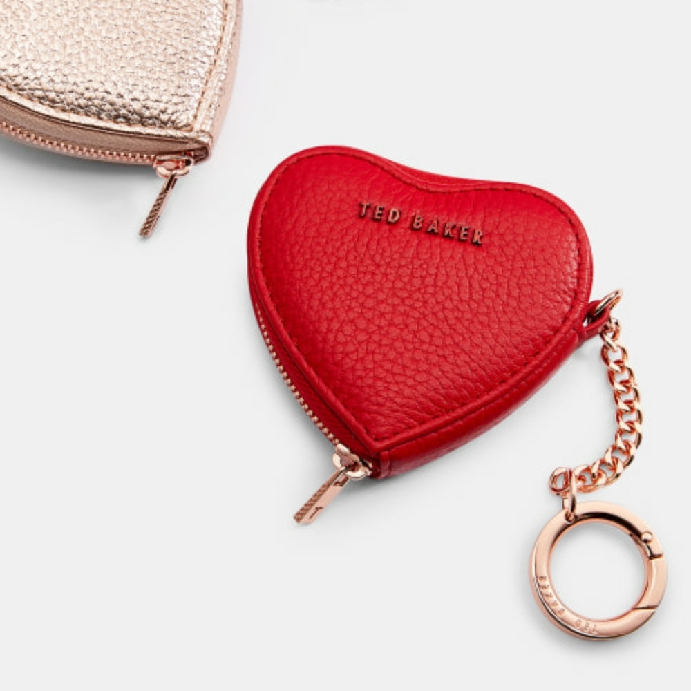 Ted Baker Heart Coin Purse Keyring